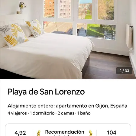 Playa De San Lorenzo Apartment *